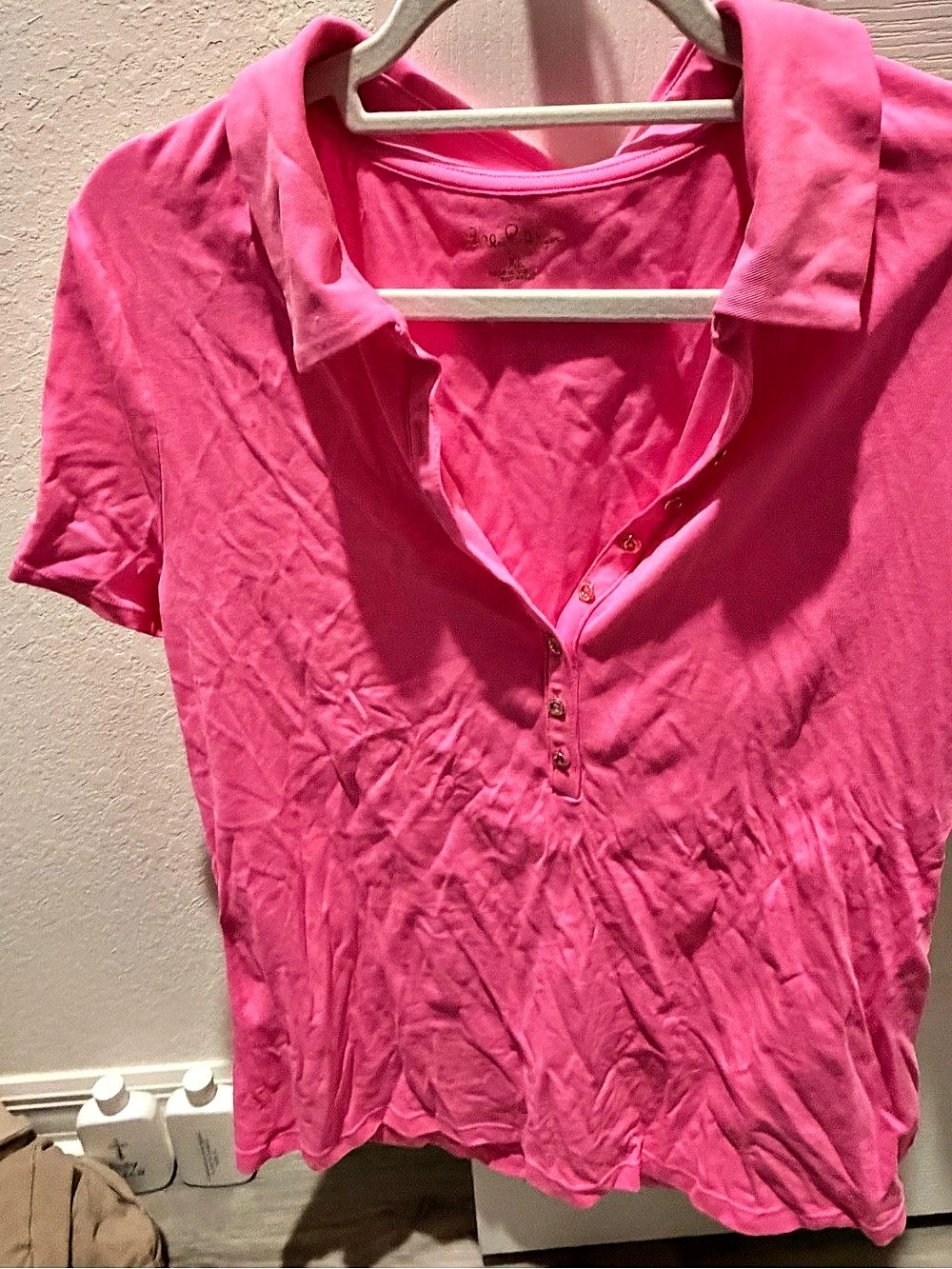 Lilly Pulitzer Pink Polo